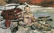 Lovis Corinth Stillleben mit Pagode oil painting artist